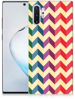 B2Ctelecom Samsung Galaxy Note 10 Plus Hippe hoesjeZigzag Color