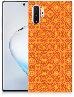 B2Ctelecom Samsung Galaxy Note 10+ Hoesje Batik Orange