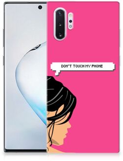 B2Ctelecom Samsung Galaxy Note 10+ Print Case Woman DTMP