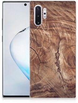 B2Ctelecom Samsung Galaxy Note 10+ Silicone Hoesje Tree Trunk