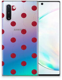 B2Ctelecom Samsung Galaxy Note 10 Siliconen Case Cherries