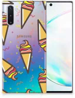 B2Ctelecom Samsung Galaxy Note 10 Siliconen Case Icecream