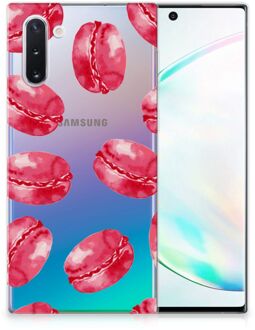 B2Ctelecom Samsung Galaxy Note 10 Siliconen Case Pink Macarons