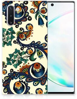 B2Ctelecom Samsung Galaxy Note 10 Siliconen Hoesje Barok Flower