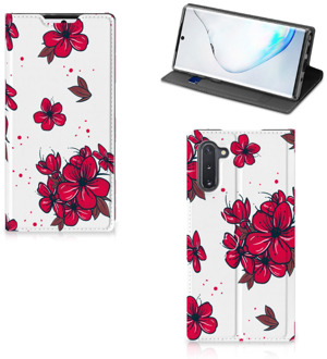 B2Ctelecom Samsung Galaxy Note 10 Smart Cover Blossom Rood