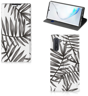 B2Ctelecom Samsung Galaxy Note 10 Smart Cover Leaves Grey