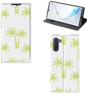 B2Ctelecom Samsung Galaxy Note 10 Smart Cover Palmtrees