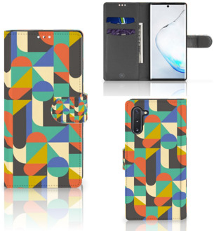 B2Ctelecom Samsung Galaxy Note 10 Telefoon Hoesje Funky Retro