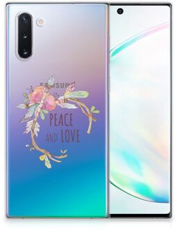 B2Ctelecom Samsung Galaxy Note 10 Telefoonhoesje met Naam Boho Text