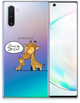 B2Ctelecom Samsung Galaxy Note 10 Telefoonhoesje met Naam Giraffe