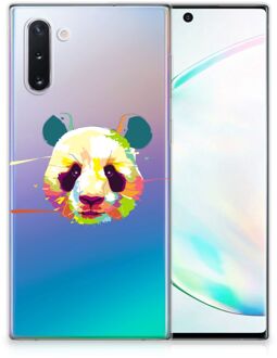 B2Ctelecom Samsung Galaxy Note 10 Telefoonhoesje met Naam Panda Color