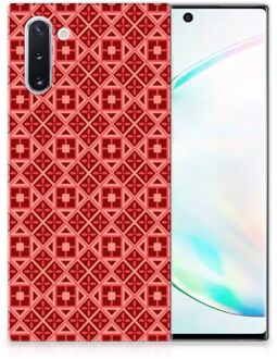 B2Ctelecom Samsung Galaxy Note 10 TPU bumper Batik Red