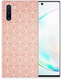 B2Ctelecom Samsung Galaxy Note 10 TPU bumper Pattern Orange