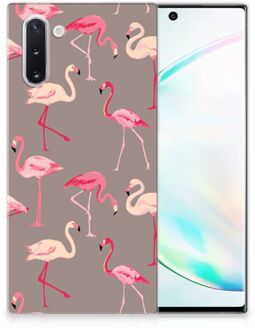 B2Ctelecom Samsung Galaxy Note 10 TPU Hoesje Flamingo