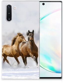 B2Ctelecom Samsung Galaxy Note 10 TPU Hoesje Paarden