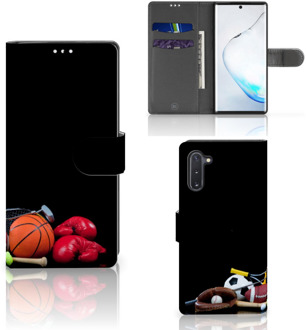 B2Ctelecom Samsung Galaxy Note 10 Wallet Case met Pasjes Sports