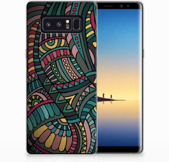 B2Ctelecom Samsung Galaxy Note 8 TPU Hoesje Design Aztec