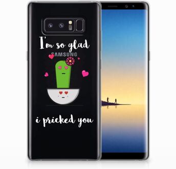 B2Ctelecom Samsung Galaxy Note 8 TPU Hoesje Design Cactus Glad