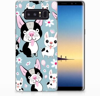 B2Ctelecom Samsung Galaxy Note 8 TPU Hoesje Design Hondjes