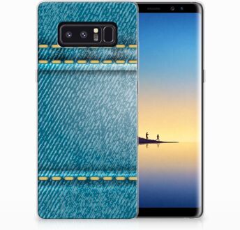 B2Ctelecom Samsung Galaxy Note 8 TPU Hoesje Design Jeans