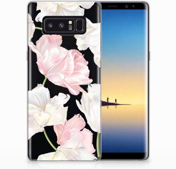 B2Ctelecom Samsung Galaxy Note 8 TPU Hoesje Design Lovely Flowers