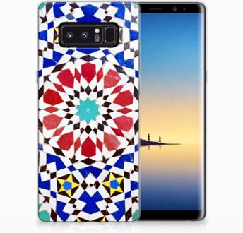 B2Ctelecom Samsung Galaxy Note 8 TPU Hoesje Design Mozaïek