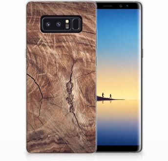 B2Ctelecom Samsung Galaxy Note 8 TPU Hoesje Design Tree Trunk