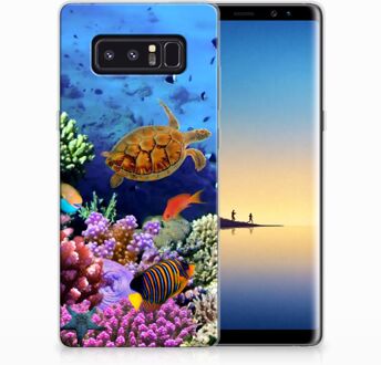 B2Ctelecom Samsung Galaxy Note 8 TPU Hoesje Design Vissen