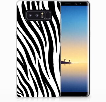 B2Ctelecom Samsung Galaxy Note 8 TPU Hoesje Design Zebra