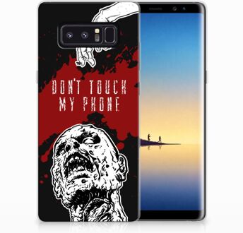 B2Ctelecom Samsung Galaxy Note 8 TPU Hoesje Design Zombie Blood