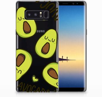 B2Ctelecom Samsung Galaxy Note 8 Uniek TPU Hoesje Avocado Singing