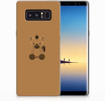 B2Ctelecom Samsung Galaxy Note 8 Uniek TPU Hoesje Baby Hyena