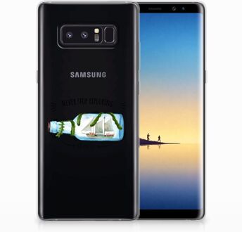 B2Ctelecom Samsung Galaxy Note 8 Uniek TPU Hoesje Boho Bottle