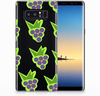 B2Ctelecom Samsung Galaxy Note 8 Uniek TPU Hoesje Druiven