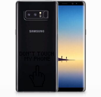 B2Ctelecom Samsung Galaxy Note 8 Uniek TPU Hoesje Finger DTMP