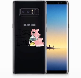 B2Ctelecom Samsung Galaxy Note 8 Uniek TPU Hoesje i Can