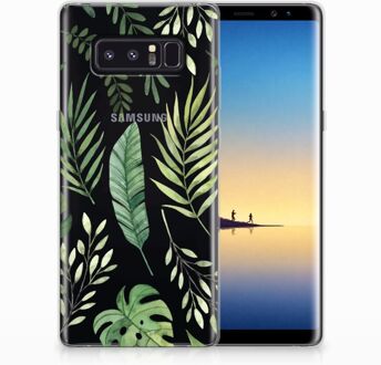 B2Ctelecom Samsung Galaxy Note 8 Uniek TPU Hoesje Leaves