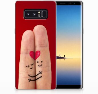 B2Ctelecom Samsung Galaxy Note 8 Uniek TPU Hoesje Liefde