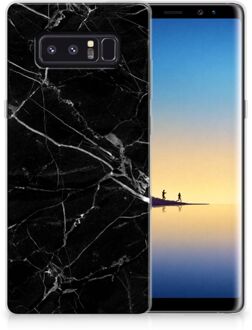 B2Ctelecom Samsung Galaxy Note 8 Uniek TPU Hoesje Marmer Zwart