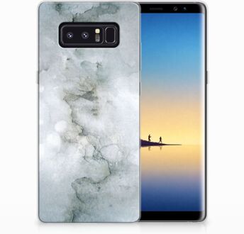 B2Ctelecom Samsung Galaxy Note 8 Uniek TPU Hoesje Painting Grey