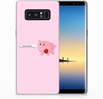 B2Ctelecom Samsung Galaxy Note 8 Uniek TPU Hoesje Pig Mud