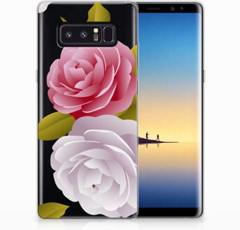 B2Ctelecom Samsung Galaxy Note 8 Uniek TPU Hoesje Roses