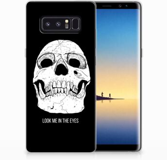 B2Ctelecom Samsung Galaxy Note 8 Uniek TPU Hoesje Skull Eyes