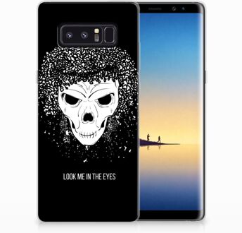 B2Ctelecom Samsung Galaxy Note 8 Uniek TPU Hoesje Skull Hair