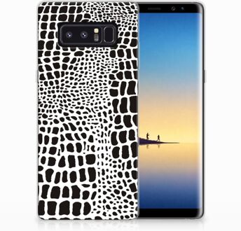 B2Ctelecom Samsung Galaxy Note 8 Uniek TPU Hoesje Slangenprint