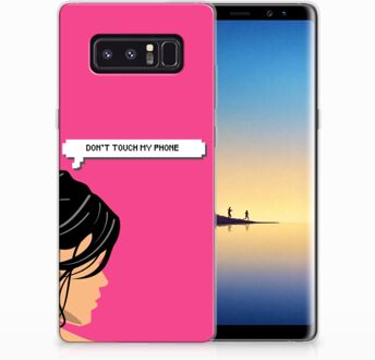 B2Ctelecom Samsung Galaxy Note 8 Uniek TPU Hoesje Woman DTMP