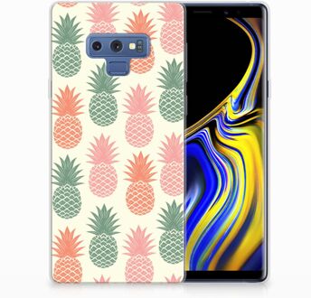 B2Ctelecom Samsung Galaxy Note 9 TPU Hoesje Design Ananas