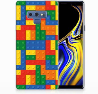 B2Ctelecom Samsung Galaxy Note 9 TPU Hoesje Design Blokken