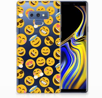 B2Ctelecom Samsung Galaxy Note 9 TPU Hoesje Design Emoji