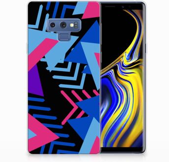 B2Ctelecom Samsung Galaxy Note 9 TPU Hoesje Design Funky Triangle